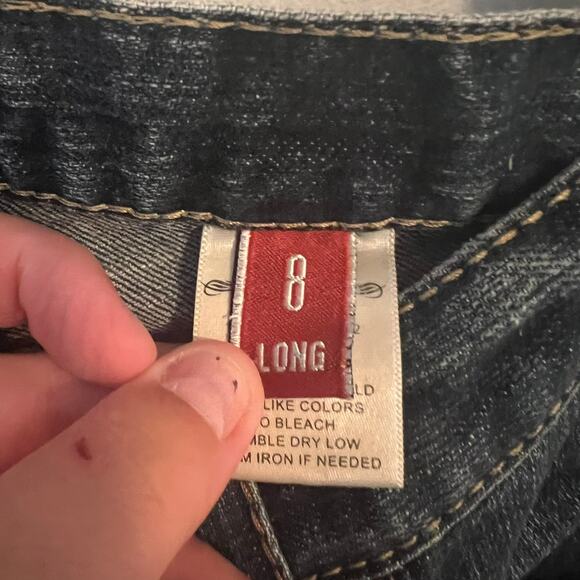 John B. Stetson Classic Bootcut Jeans Women's Size 8 Long Cotton & Lycra - Picture 6 of 9